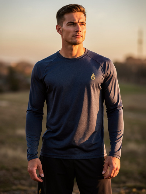 Locked In. Laser Focused. Born2BFree Dri-Fit Long Sleeve.