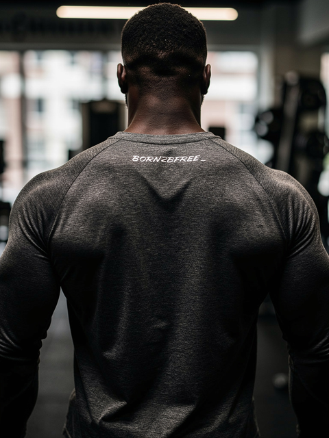 Locked In. Laser Focused. Born2BFree Dri-Fit Long Sleeve.