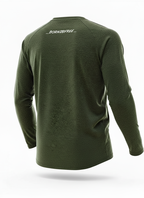 Locked In. Laser Focused. Born2BFree Dri-Fit Long Sleeve.